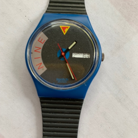 Swatchvintage1989 Blue Jet..good conditionnew battery.